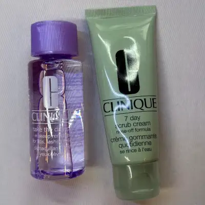 Clinique Take The Day Off Makeup Remover and 7 Day Scrub Cream, View more
