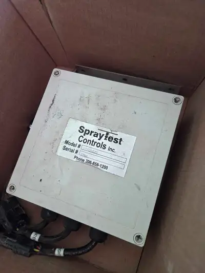 Spray Test Controls for John Deere 4700-4730/4830 sprayers. Call or text Steve 306-401-7844
