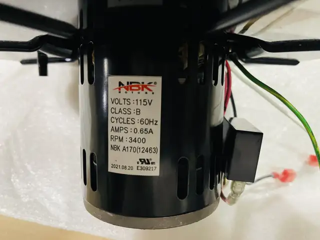 BLOWER MOTOR, DRAFT INDUCER 115V A170 Replaces FASCO A170 in Heating, Cooling & Air in Markham / York Region - Image 3