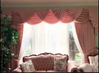 Elegant Custom-Made Curtains/Drapery