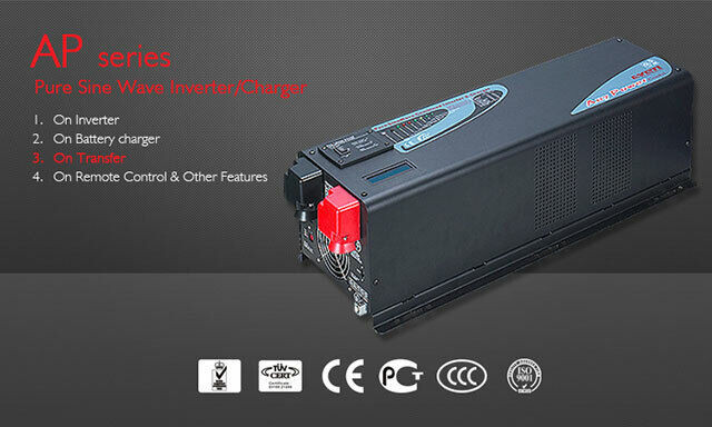 PURE SINE SPLIT INVERTERS 120/240 VOLT WITH CHARGER in General Electronics in Owen Sound - Image 3