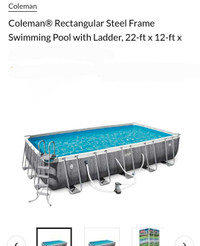 Above ground pool - negotiable