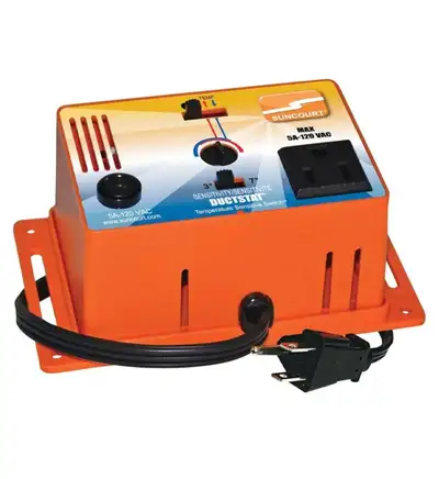 Suncourt DuctStat Temperature Sensitive Switch, Plug in or Inlin, View more