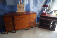 Dresser    and desk .  dresser is sold!   desk $30