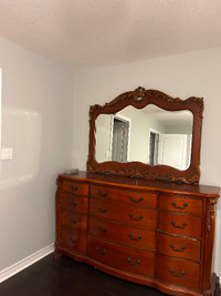 Dresser and night stand for sale