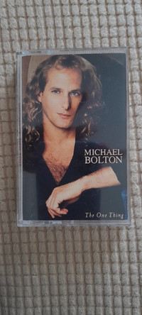 Vintage Michael Bolton The One Thing Cassette Tape 1993 ...