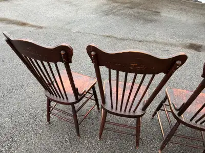 Six Pressback Chairs, View more