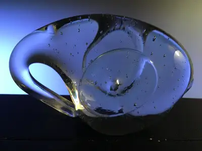 BIBELOT ART ELEPHANT VINTAGE RETRO MID CENTURY VERRE SOUFFLÉ 60s, View more