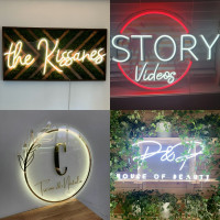 CUSTOM 2D 3D NEON CHANNEL SIGNS TO GROW YOUR BUSINESS EXPOSURE