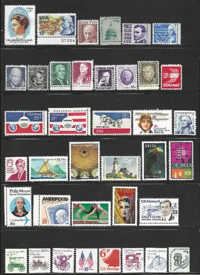 Mint Never Hinged USA Lot (Lot 2400), View more