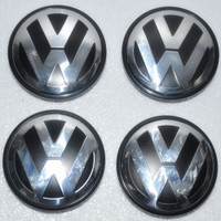 Brand New Volkswagen 65mm VW Center Caps