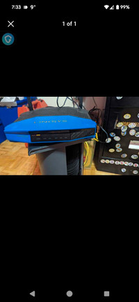 Linksys dual band gigabit wireless router pick up in Welland 