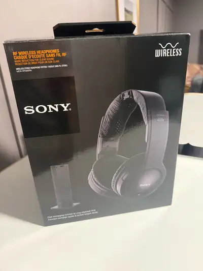 Sony wireless headphones , View more