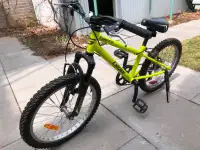 Vélo 20 pouces Glow bon état - frein avant à changer
