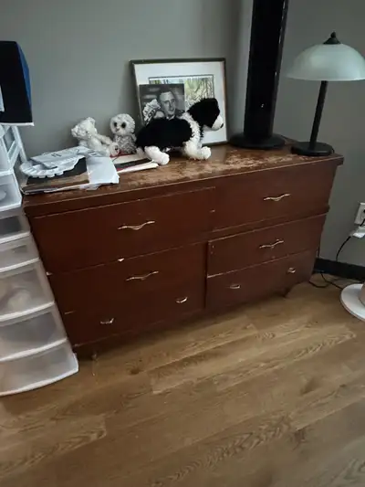 free 6 drawer wood Dresser, View more