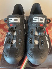 Sidi Wire Carbon Road Bike Shoes size 40.5