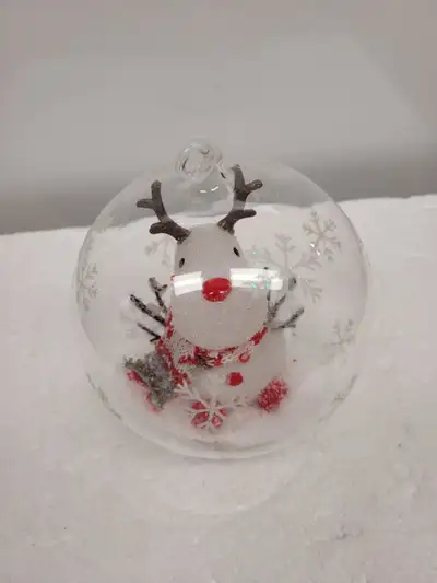 LED Rudolph Christmas Ornament, View more
