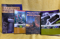 New Brunswick tourist guides. 4 books