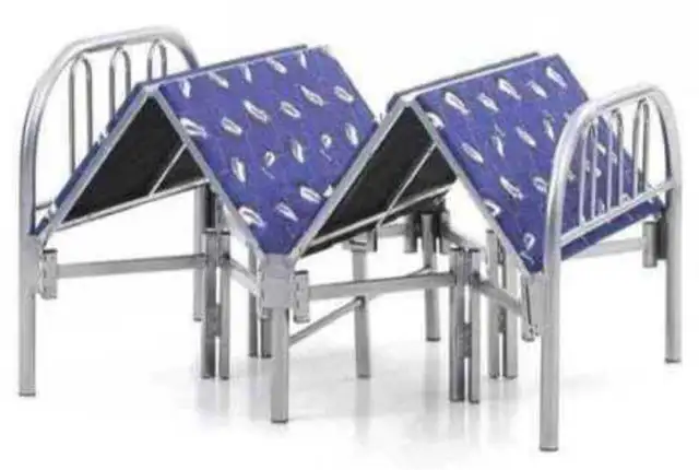 Brand New Single Folding Bed Frame For Sale With Free Home Deliv in Beds & Mattresses in Delta/Surrey/Langley - Image 4