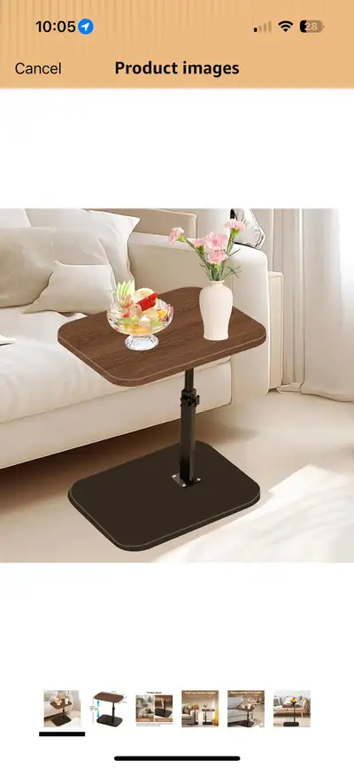 Rotating bed table, View more