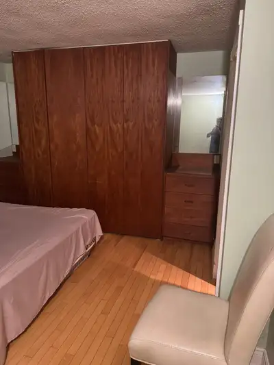 I'm renting out a room with a private bathroom, dresser, mirror, and closet. The room is in good con...