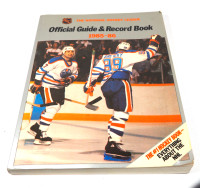 1985-86 NHL Official Guide & Record Book