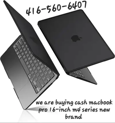 We are buying cash MacBook Pro 16-inch m4 series new brand , View more