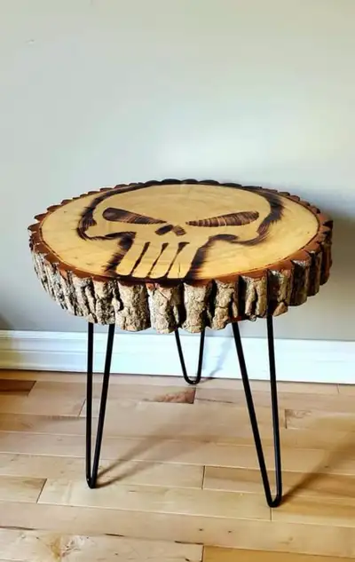 table d’appoint / Rondin, View more