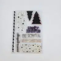 Be Joyful Simon Says Stamp Clear Stamps Christmas Tree Holiday P