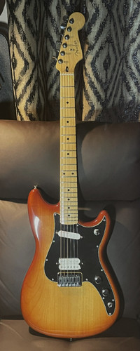 Fender Player Duo Sonic HS guitar (modded)