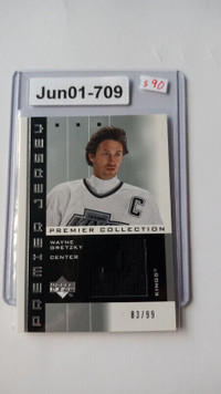 2002-03 Wayne Gretzky UD Premier Collection Jersey /99 PP-WG