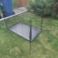 Large portable dog kennell 42x28x31