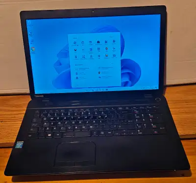 Toshiba Satelite Windows 11 laptop, View more