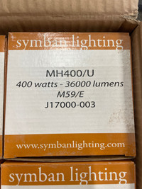 Metal halide lamp bulbs MH400 400 watts 3600 lumens