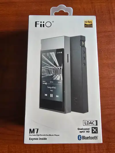 FiiO M7 Hi-Res Lossless Music MP3 Player Silver Color, View more