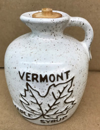 Vermont Maple Syrup Jug - Onion River Pottery