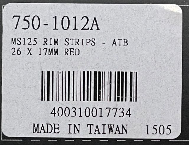 FSA 26x17mm Rim Tape Strips in Frames & Parts in Edmonton - Image 2