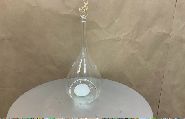 Glass hanging candle holder 6” in Hobbies & Crafts in Markham / York Region - Image 2