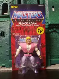 Motu Super7 Masters of the Universe Prince Adam