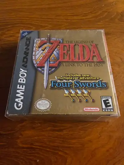The Legend Of Zelda A Link To The Past, Four Swords (Gameboy Advance, CIB)... Game has been tested a...