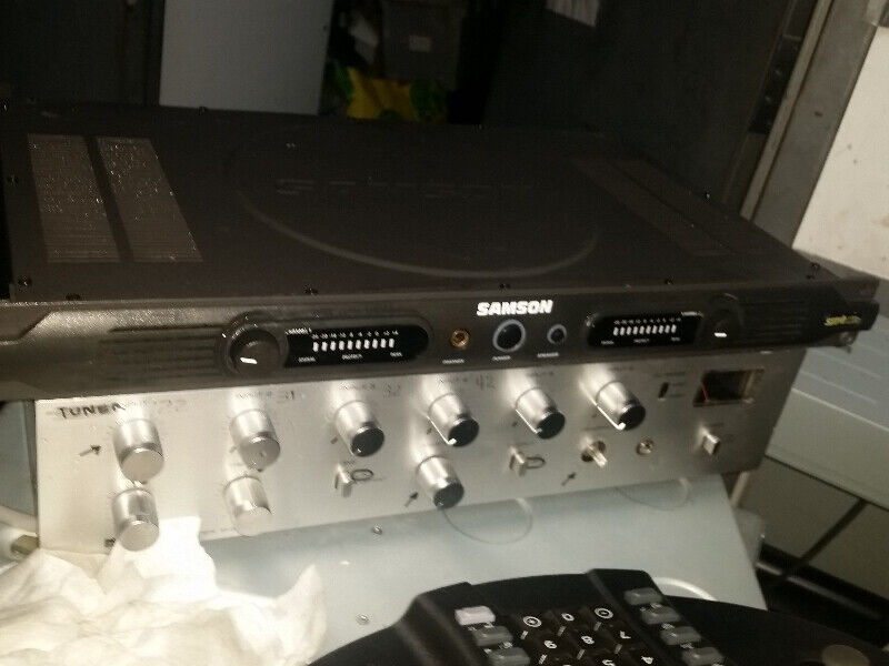 Samson SA120A Servo 120a 60w Stereo Studio Monitor Power Amplifi