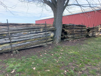 Split Cedar Rails