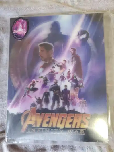avengers infinity war blufans steelbook, View more
