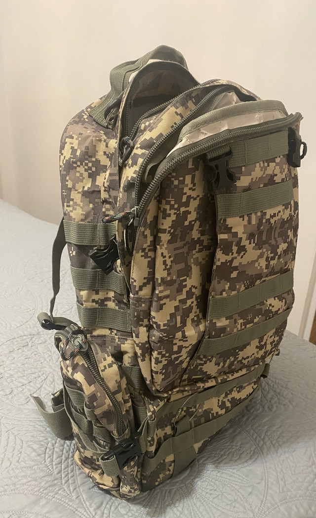 50L 3 In 1 Molle military Waterproof camo Backpack in Other in Markham / York Region - Image 3