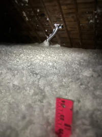 Attic insulation top up