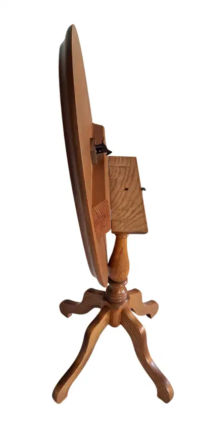 MINT Oak Tilt-Top Pedestal Table, View more
