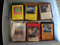8 Track player & 18 - 8 track cassettes