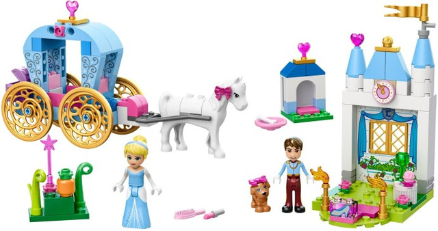 LEGO Juniors 10729 Cinderella’s Carriage 2 Minifigures in Toys & Games in Regina