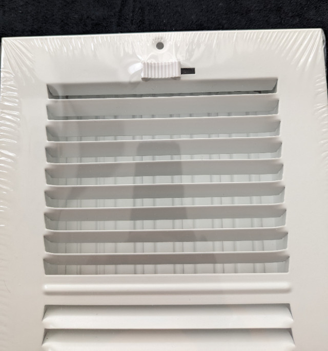 Accord, Sidewall/Ceiling Register, 10" x 6", White in Heating, Cooling & Air in Kitchener / Waterloo - Image 3