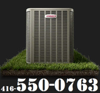 CENTRAL AIR CONDITIONER, FURNACE, WATER HTR WITH INSTALLATION M